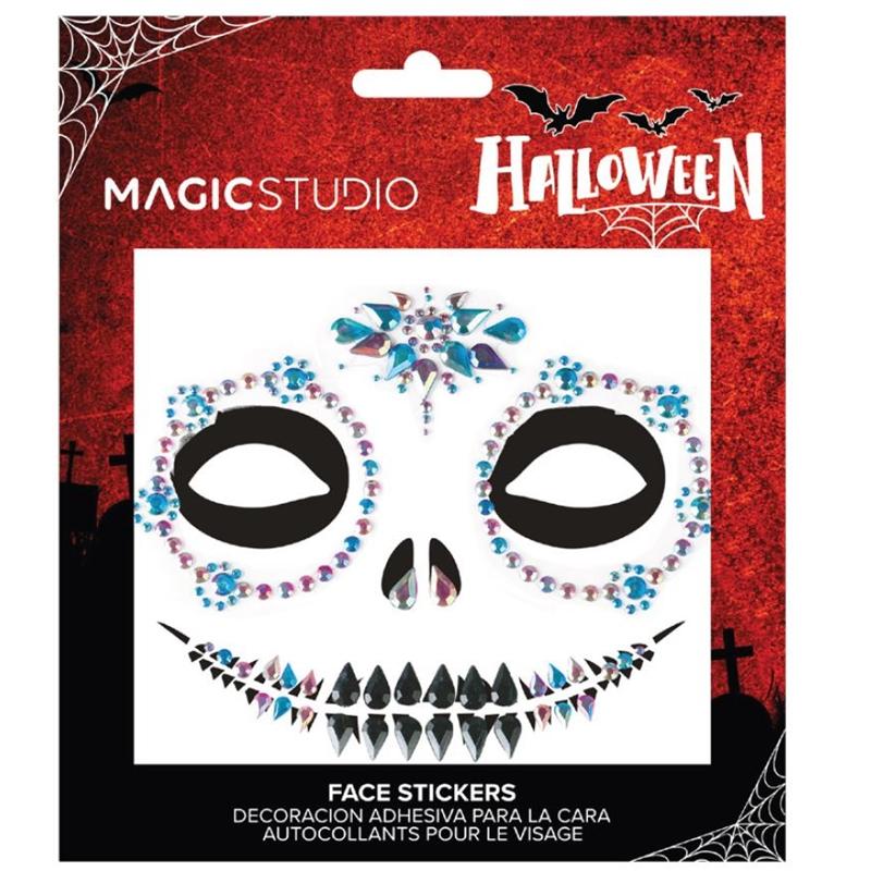 Magic Studio gemas sticker faciales Halloween