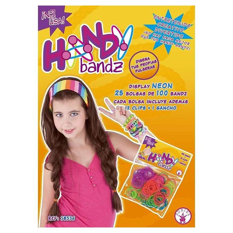 Rubies Handy Neon Bandz bolsa 100 U