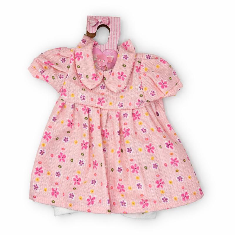 Vestidos bebé reborn 40 cm vestido flores amar