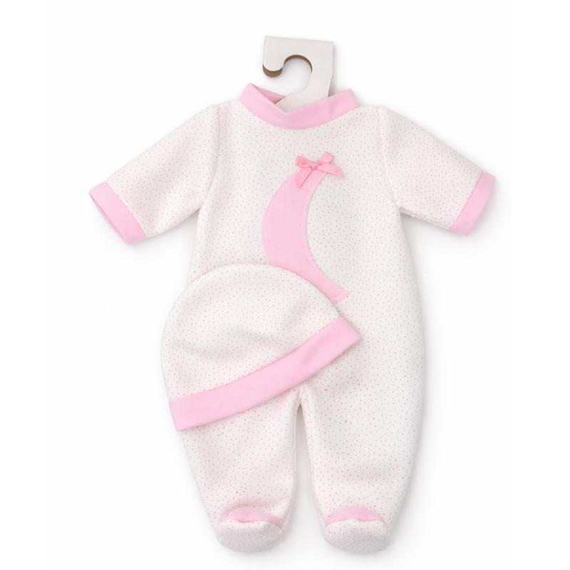 Pijamas bebé em saco 40 cm babygrow luna pintas