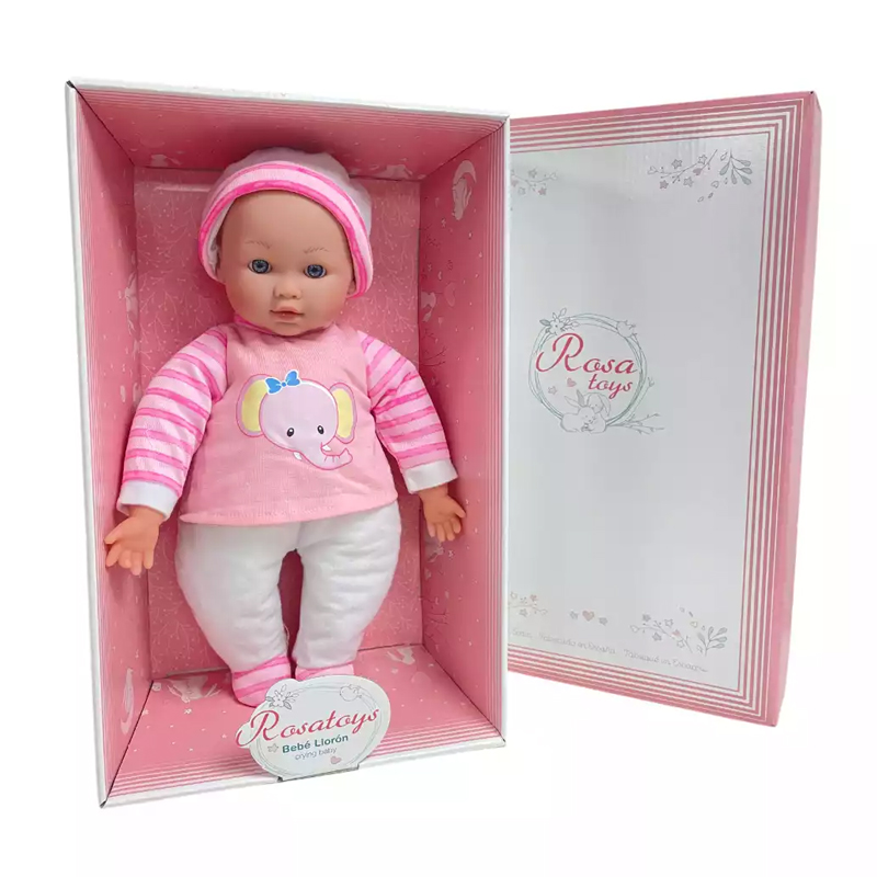Muñeca bebé Tiny llorón 30 cm