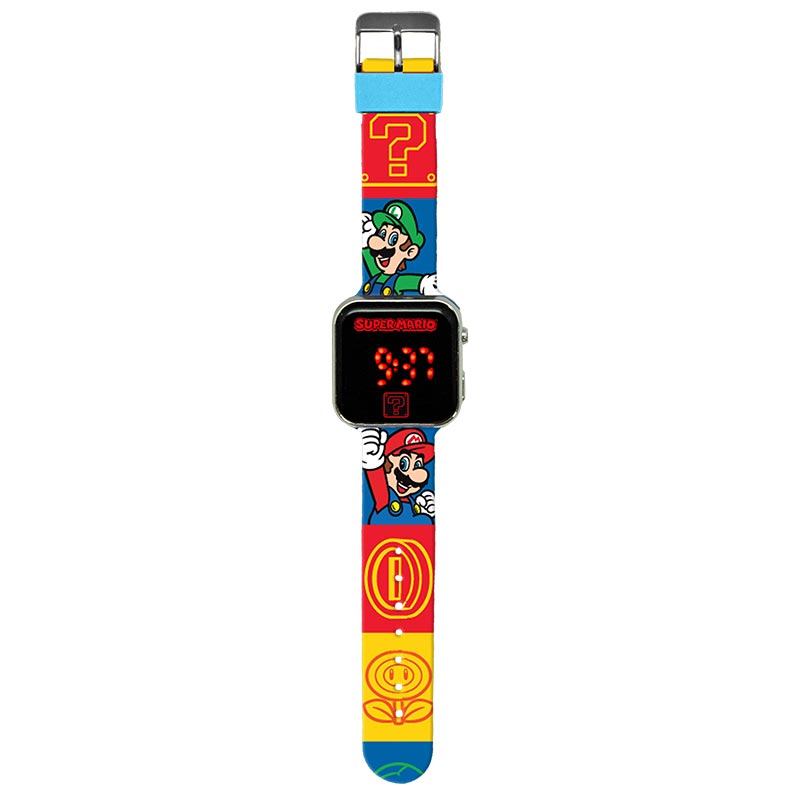 Reloj Led Super Mario (6x4)