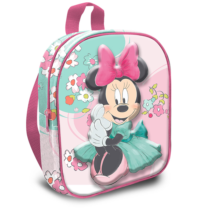 Mochila preescolar 3D Minnie 30 cm