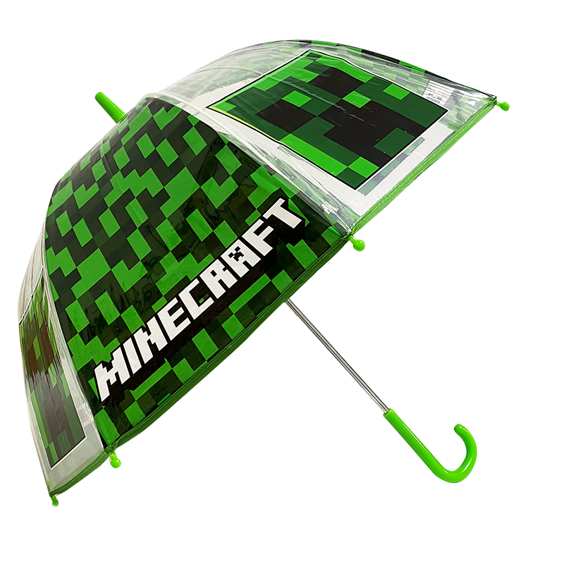 Paraguas Minecraft transparente 46 cm