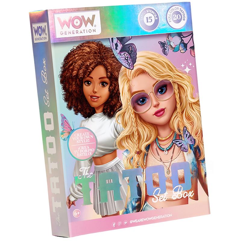 WOW generation tattoo set en caja