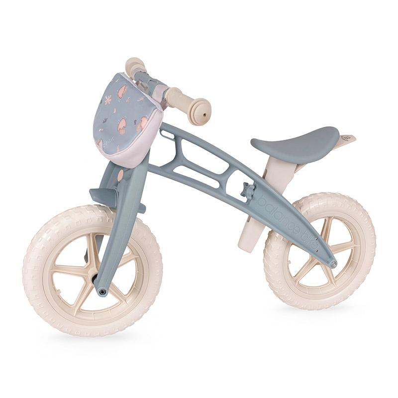 Bicicleta sin pedales Coco con bolso