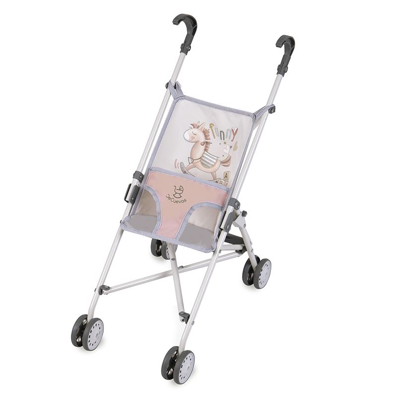 Silla plegable de muñeca Funny rosa