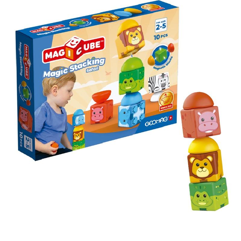 Geomag Magic cube stacking safari 10 piezas