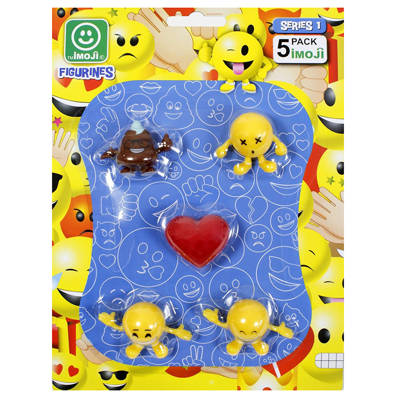 Imoji blister con 5 piezas