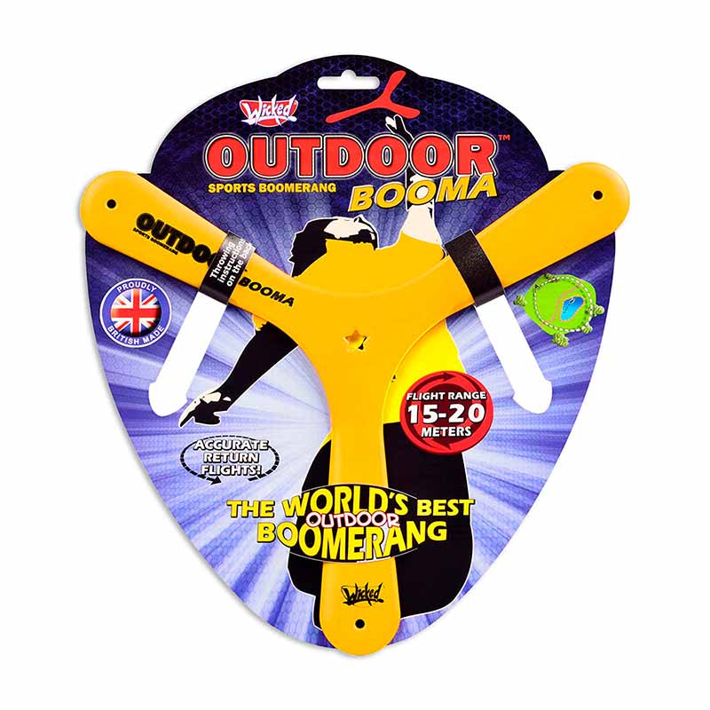 Wicked outdoor booma boomerang