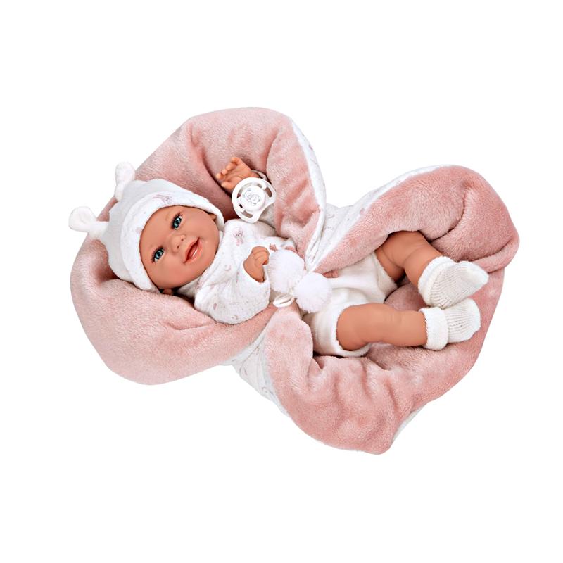 Muñeca bebé Elegance 35 cm Babyto con manta y peso