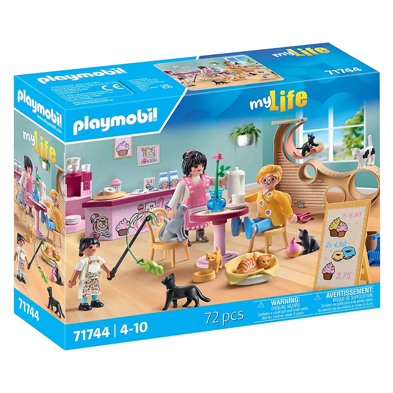 Playmobil My life cafetería para gatos