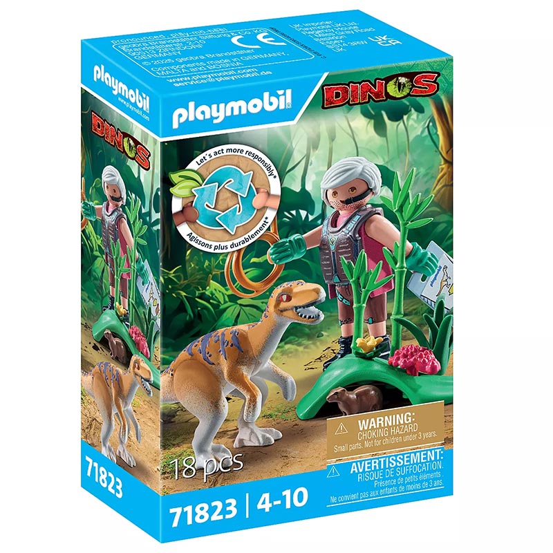 Playmobil Dinos velociraptor