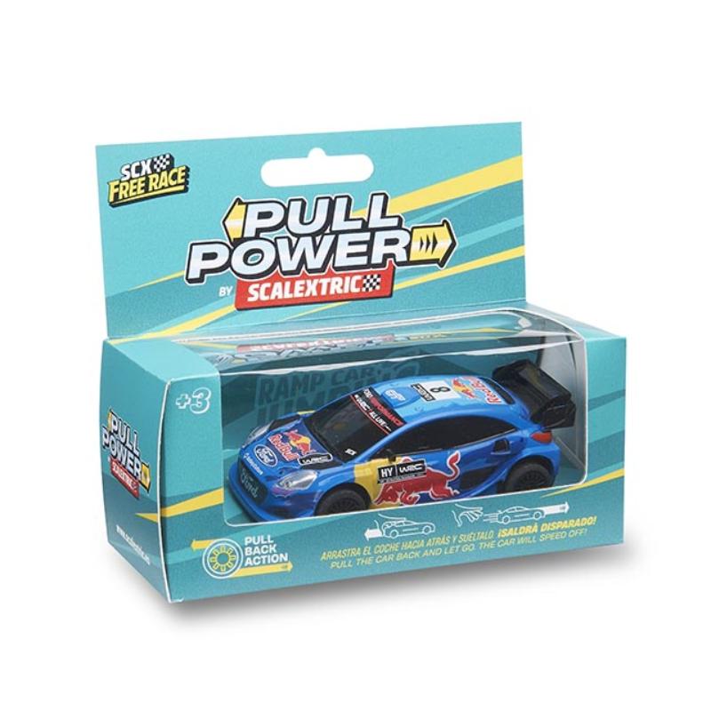 SCX coche Pull Power 1:43 Ford Puma WRC