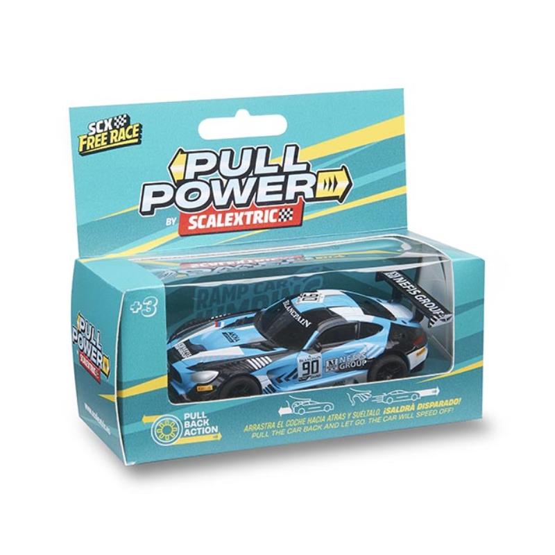 SCX coche Pull Power 1:43 Mercedes AMG GT3