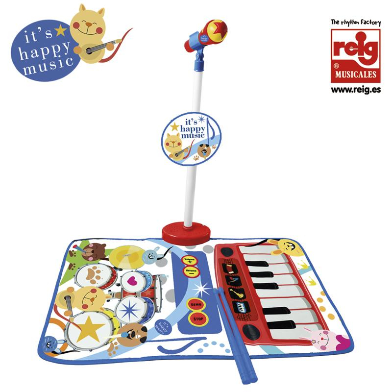 Alfombra Fisher Price batería piano y micro