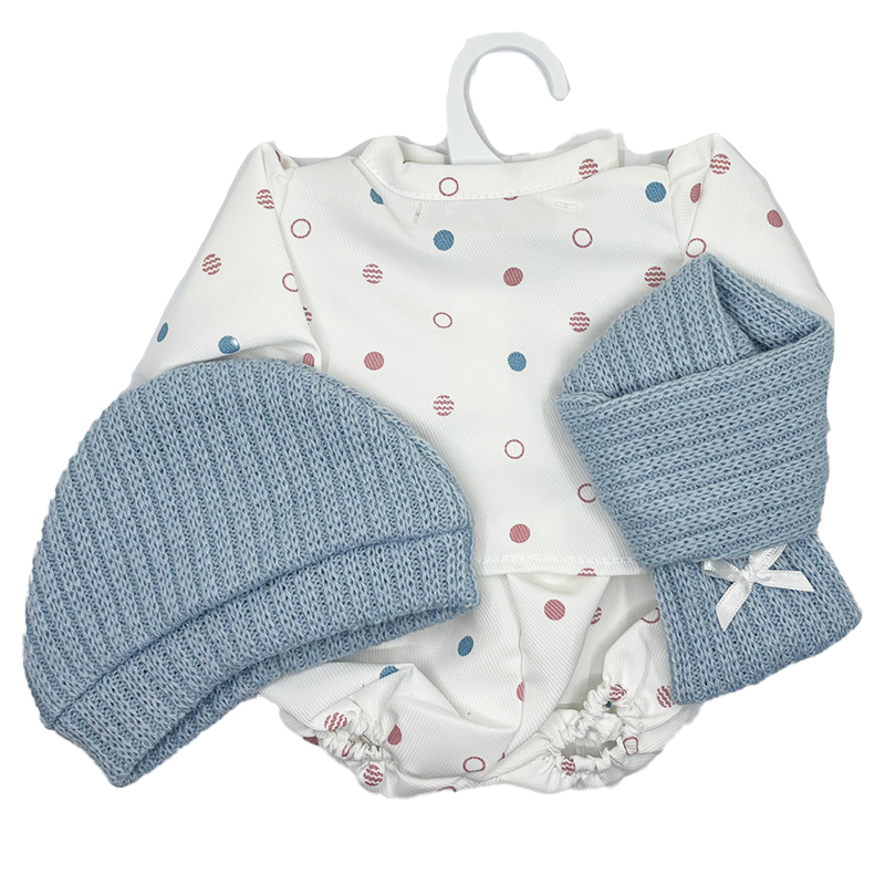 Ropita surtida Elegance para muñeca bebé de 33 cm
