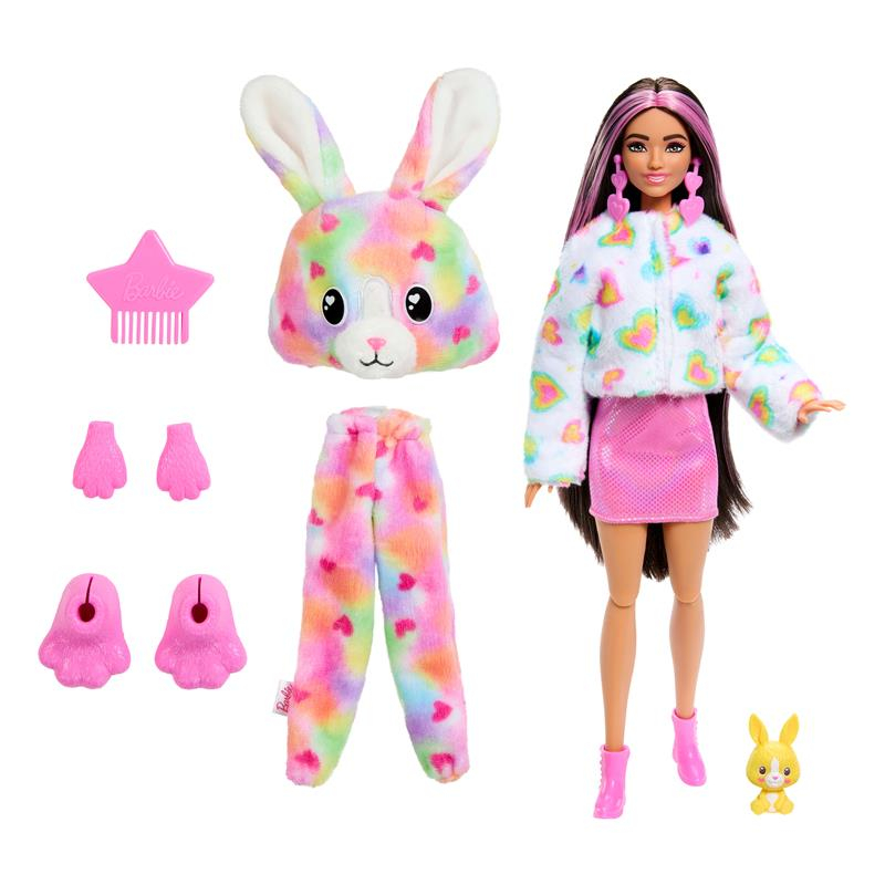 Barbie Cutie Reveal Sueños colores muñeca conejito