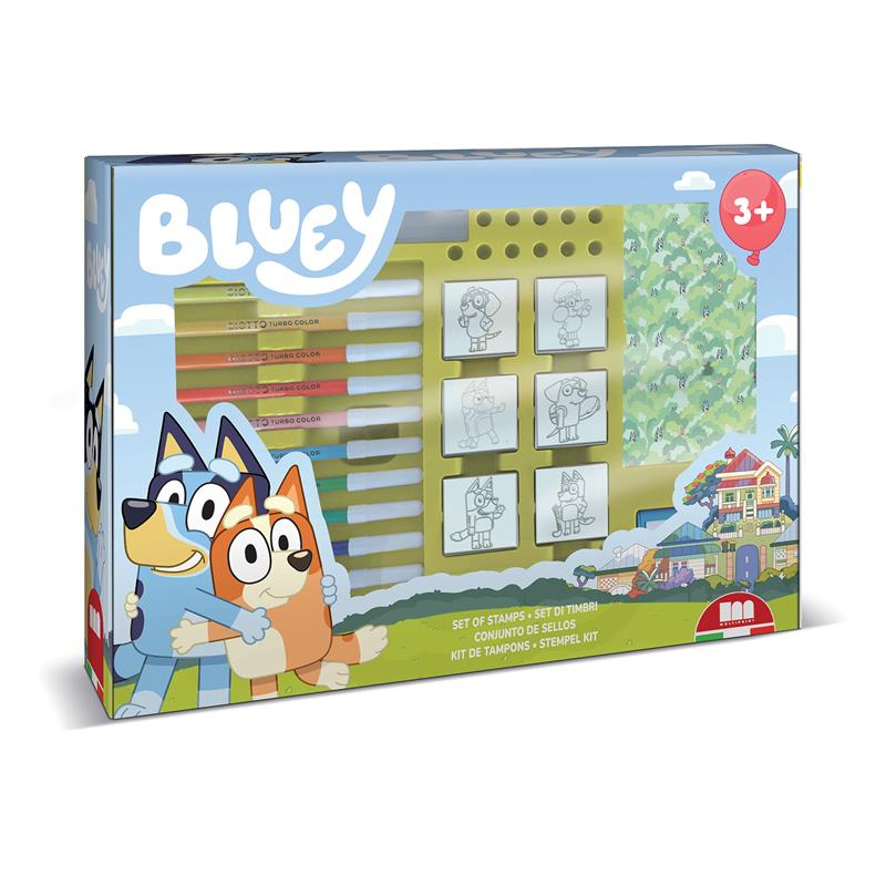 Bluey estuche de pintura