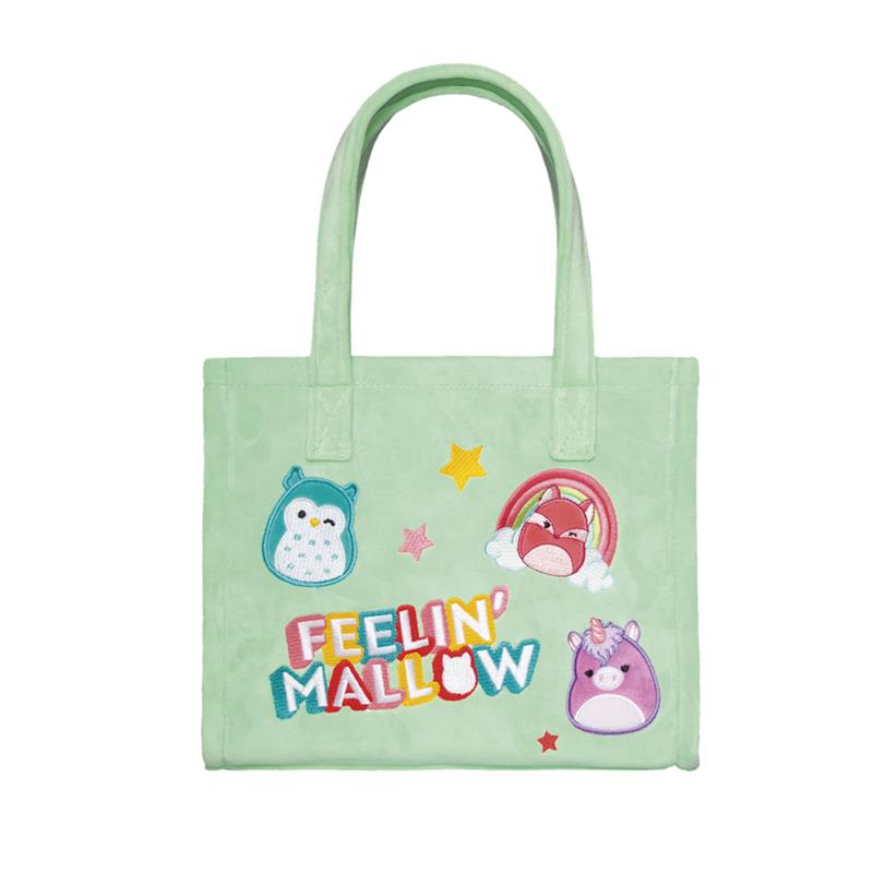 Bolso Squishmallows Feelin Mallow verde