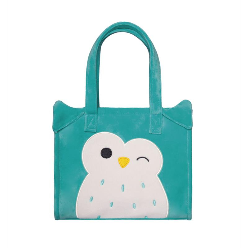 Bolso Squishmallows Winston búho azul