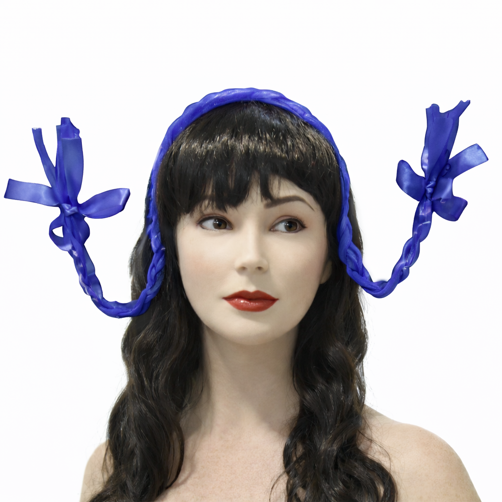 Diadema Trenzas Morado