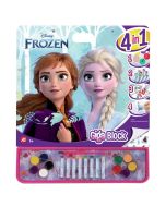 Giga block Estuche de pintura Frozen 4 en 1