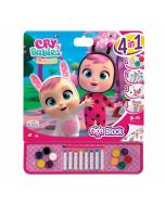 Giga Block estuche de pintura Cry Babies 4 en 1