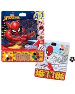 Estuche de pintura Giga block Spiderman 4 en 1