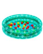 Piscina infantil con bolas de colores Φ91 x 20 cm