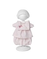 Vestidos bebé reborn 40 cm vestido rosa