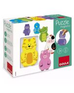 Puzzle madera magnético intercambiable figura anim