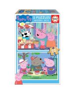 Educa Puzzle Madera 2x25 Peppa Pig