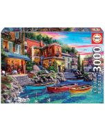 Educa puzzle 3000 puesta de sol en Como