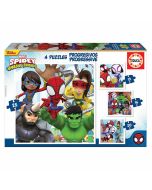Educa Progresivos Spidey Friends 12-16-20-25