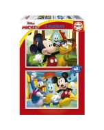 Educa puzzle 2X48 Mickey fun house