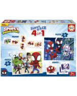 Educa superpack 4 in 1 Spidey his amazing friends