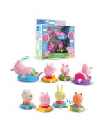 Peppa Pig 4 figuras baño