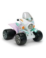 Quad Samurai street 6v blanco y rosa