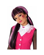 Peluca Monster High Vampira Draculaura Infantil