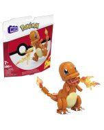 Mega Bloks Pokémon construye y muestra Charmander