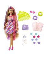 Barbie Totally Hair Pelo extralargo Flor