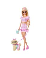 Barbie Twinning Looks muñeca rubia con perro