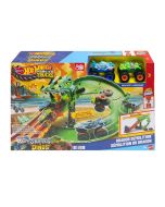Hot Wheels Monster Trucks pista Sharks vs Dinos