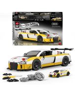 Hot Wheels Construcción Elite Audi R8 LMS