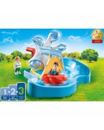Playmobil 1.2.3 carrusel acuático