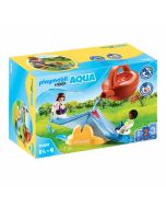 Playmobil 1.2.3 balancín acuático con regadera