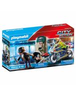 Playmobil City Action moto persecución del ladrón