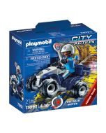 Playmobil City Action Policía Speed Quad