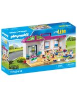 Playmobil My Life clínica veterinaria maletín